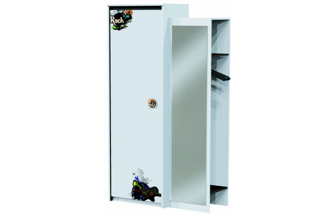 Armoire enfant blanche ROCK