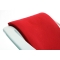 Bain de soleil design rouge et blanc SUNSET