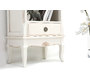 Biblioth&egrave;que baroque blanche BIANCA