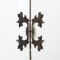 Buffet baroque blanc 2 portes ROSALA