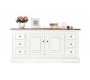 Buffet baroque blanc 2 portes SOFIA