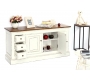 Buffet baroque blanc 2 portes SOFIA