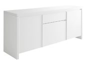 Buffet design laqu&eacute; blanc WILSON