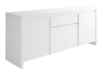 Buffet design laqu&eacute; blanc WILSON