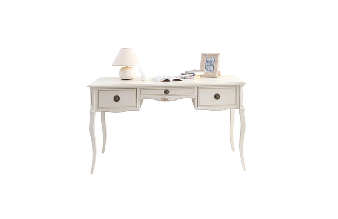 Bureau baroque blanc BIANCA