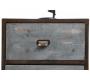 Cabinet  bois et m&eacute;tal industriel 3 tiroirs TREVOR
