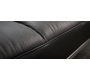 Canap&eacute; convertible cuir noir 3 places Manhattan