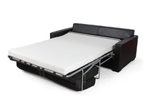 Canap&eacute; convertible design 2 places DORMIRO presto noir MARYLAND