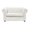 Canap&eacute; enfant 2 places blanc -  BABY CHESTERFIELD