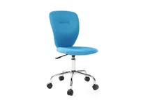 Chaise de bureau enfant bleue LIZZY