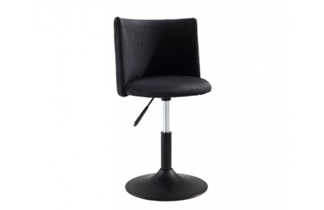 Chaise de bureau enfant noire ROCK