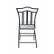 Chaise de cuisine / salle &agrave; manger acier FLORENCE (lot de 2)