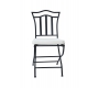Chaise de cuisine / salle &agrave; manger acier FLORENCE (lot de 2)