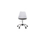 Chaise design &agrave; roulettes blanc NEW STEEVY