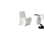 Chaise design blanche OWIE