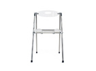 Chaise plexiglas pliante transparent JULIE (lot de 4)