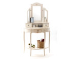 Coiffeuse baroque blanche BIANCA