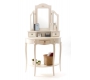 Coiffeuse baroque blanche BIANCA