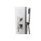 Colonne de douche hydromassante blanche TRENDY