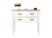 Commode baroque blanche 100 cm ROSALA