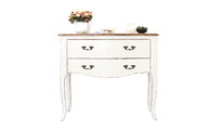 Commode baroque blanche 100 cm ROSALA