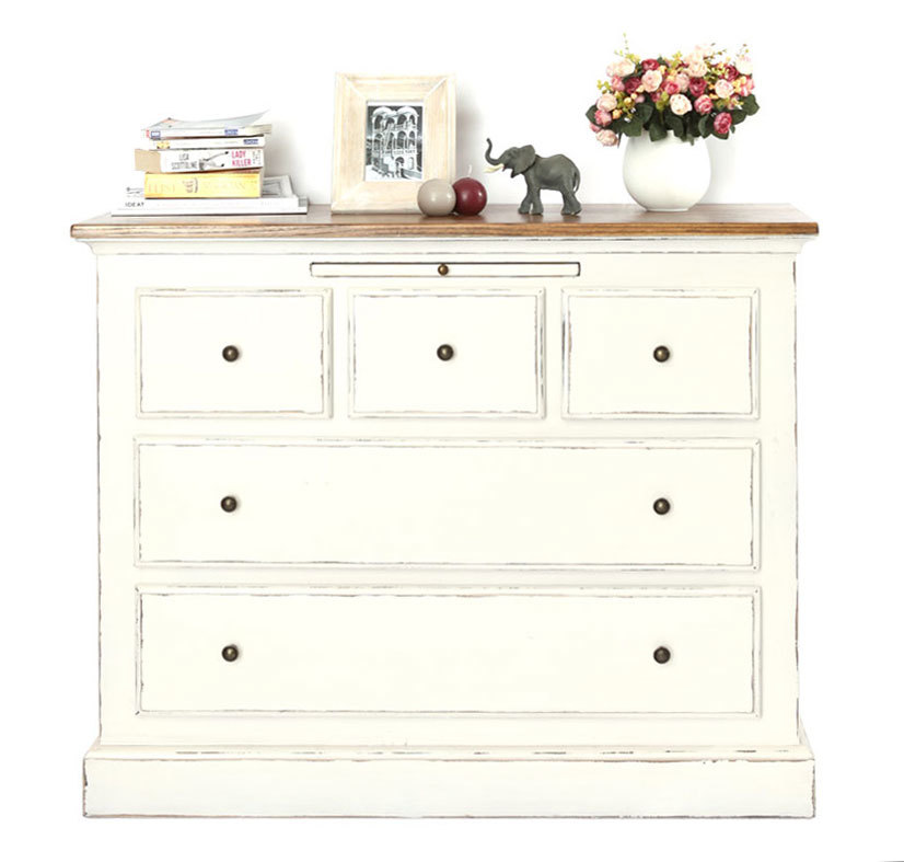 Commode baroque blanche SOFIA