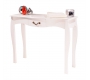 Console baroque blanche 1 tiroir Louisa