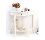 Console baroque blanche BIANCA