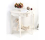 Console baroque blanche BIANCA