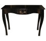 Console baroque noire 1 tiroir Louisa