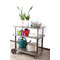 Console m&eacute;tal sur roulettes industrielle CHARIOT