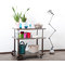 Console m&eacute;tal sur roulettes industrielle CHARIOT