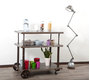 Console m&eacute;tal sur roulettes industrielle CHARIOT
