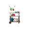 Console m&eacute;tal sur roulettes industrielle CHARIOT