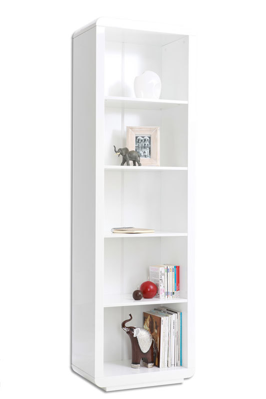 Etag&egrave;re design laqu&eacute;e blanche BECKET