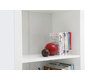 Etag&egrave;re design laqu&eacute;e blanche BECKET