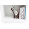 Etag&egrave;re design laqu&eacute;e blanche BECKET