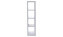 Etag&egrave;re design laqu&eacute;e blanche HAILY