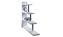 Etag&egrave;re design laqu&eacute;e blanche MATIX
