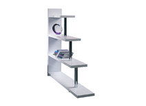 Etag&egrave;re design laqu&eacute;e blanche MATIX