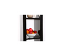 Etag&egrave;re design laqu&eacute;e noire HAILY