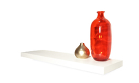Etag&egrave;re murale blanche design 80 cm Manhattan