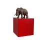 Etag&egrave;re murale design rouge CUBIK