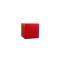 Etag&egrave;re murale design rouge CUBIK