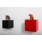 Etag&egrave;re murale design rouge CUBIK