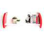 Etag&egrave;re murale design rouge TELLA