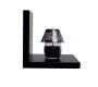 Etag&egrave;re murale noire en bois Cascade L (lot de 2)