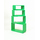 Etag&egrave;re Pop vert rectangle (lot de 4)