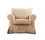 Fauteuil beige MAYFIELD