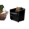 Fauteuil cabriolet noir NEW PRETTY